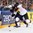 COLOGNE, GERMANY - MAY 5: USA's Jack Eichel #15 battles for the puck with Germany's Denis Reul #2 during preliminary round action at the 2017 IIHF Ice Hockey World Championship. (Photo by Andre Ringuette/HHOF-IIHF Images)

